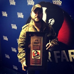 Tyler Farr (photo courtesy of Sony Music Canada)