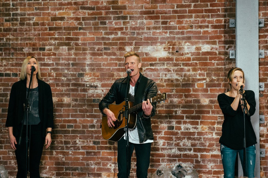 Mother Mother performs.